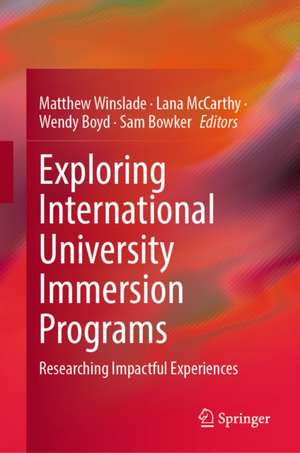 Exploring International University Immersion Programs de Lana McCarthy