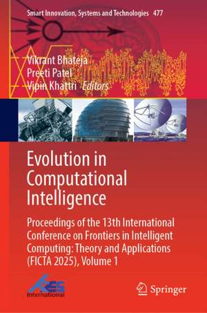 Evolution in Computational Intelligence de Preeti Patel