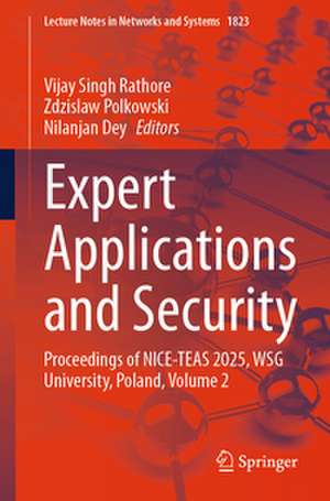 Expert Applications and Security de Nilanjan Dey