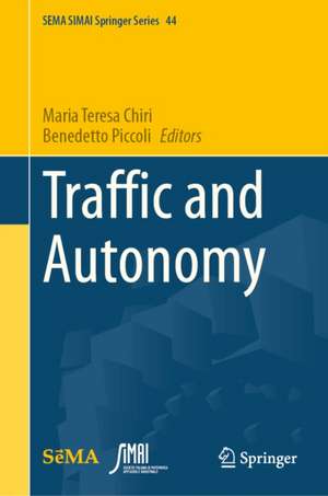 Traffic and Autonomy de Benedetto Piccoli