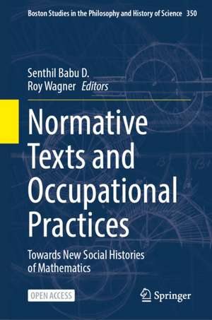 Normative Texts and Occupational Practices de Roy Wagner