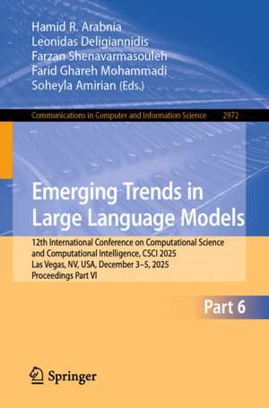 Emerging Trends in Large Language Models de Farid Ghareh Mohammadi