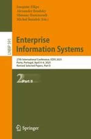 Enterprise Information Systems de Alexander Brodsky