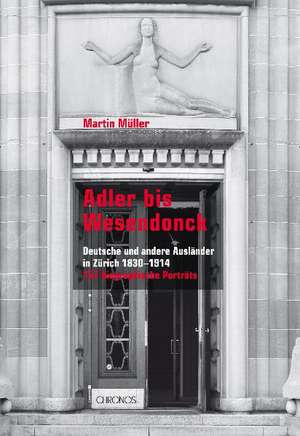 Adler bis Wesendonck de Martin Müller