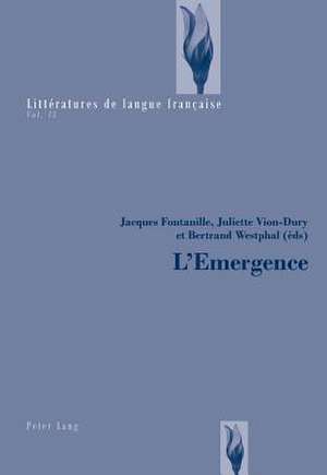 L'Emergence de Jacques Fontanille