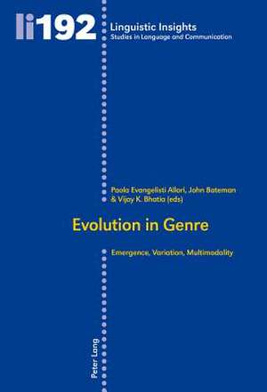 Evolution in Genre de Paola Evangelisti Allori