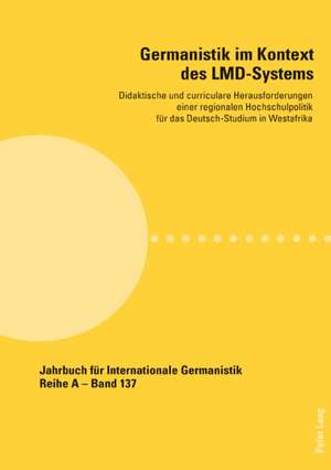 Germanistik Im Kontext Des LMD-Systems