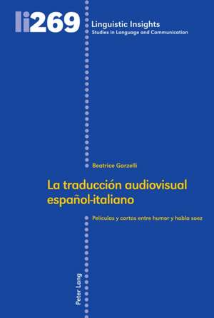 La traduccion audiovisual espanol-italiano de Garzelli Beatrice Garzelli