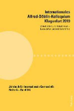 Internationales Alfred-Döblin-Kolloquium Klagenfurt 2019 de Peter Clar