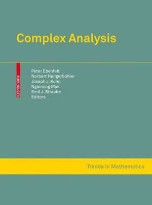 Complex Analysis de Peter Ebenfelt