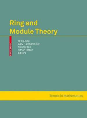 Ring and Module Theory de Toma Albu