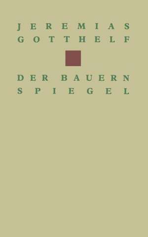 Der Bauernspiegel de GOTTHELF