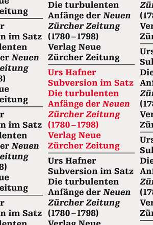 Subversion im Satz de Urs Hafner