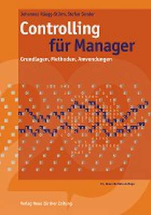 Controlling für Manager de Johannes Rüegg-Stürm