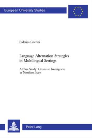 Language Alternation Strategies in Multilingual Settings