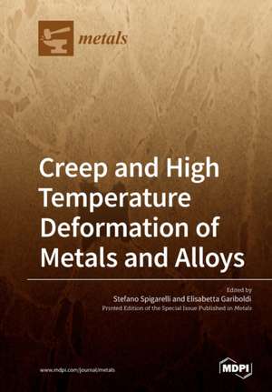 Creep and High Temperature Deformation of Metals and Alloys