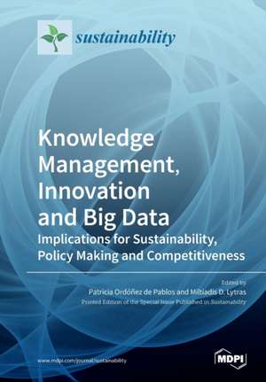 Knowledge Management, Innovation and Big Data