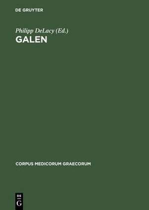 Galen: On Semen de Philipp deLacy