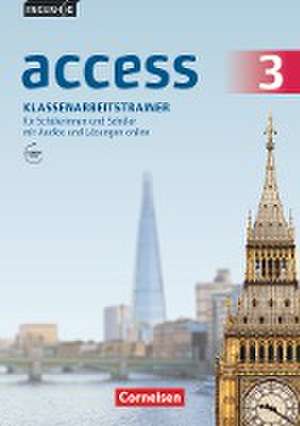 English G Access Band 3: 7. Schuljahr - Allgemeine Ausgabe Baden-Württtemberg - Klassenarbeitstrainer mit Audios und Lösungen online de Bärbel Schweitzer