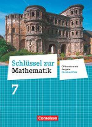 Schlüssel zur Mathematik 7. Schuljahr - Differenzierende Ausgabe Rheinland-Pfalz - Schülerbuch de Wolfgang Hecht