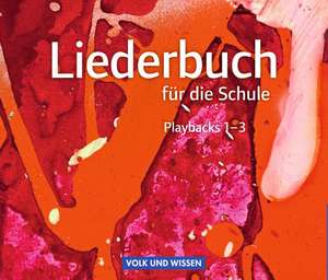 Liederbuch für die Schule. Musik-CDs 1 bis 3. Östliche Bundesländer und Berlin de Manfred Grote