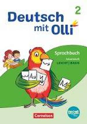 Deutsch mit Olli 2. Schuljahr. Arbeitsheft Leicht / Basis de Christine Kröner