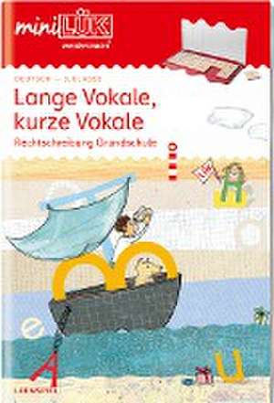 miniLÜK. Deutsch. 3. / 4. Klasse. Lange Vokale, kurze Vokale de Heiko Judith