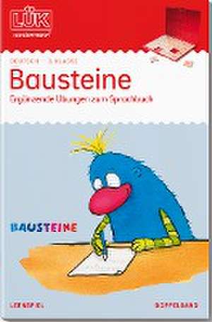 LÜK. 3. Klasse - Deutsch: Bausteine - Ergänzende Übungen zum Sprachbuch (Doppelband) de Antonia Gwiasda