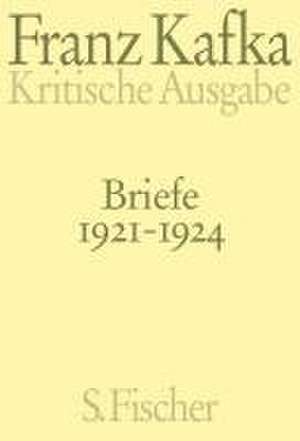 Briefe 1921-1924 de Franz Kafka