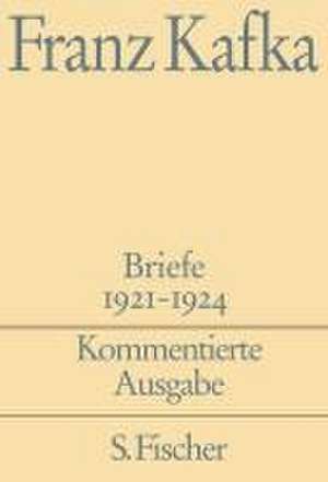 Briefe 1921-1924 de Franz Kafka