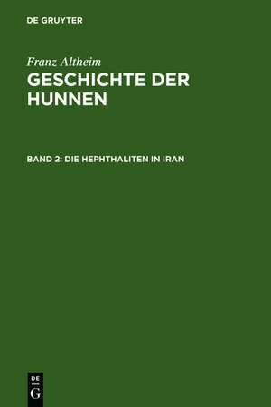 Die Hephthaliten in Iran de Zelik I. Jampolski