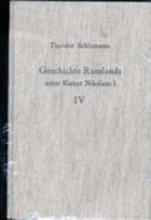 Kaiser Nikolaus vom Höhepunkt seiner Macht bis zum Zusammenbruch im Krimkriege 1840-1855