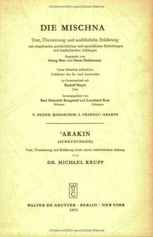 Arakin (Schätzungen) de Michael Krupp