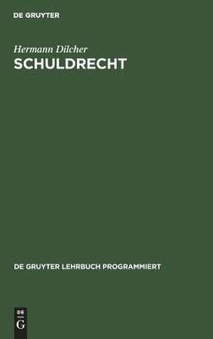 Schuldrecht: Besonderer Teil in programmierter Form de Hermann Dilcher