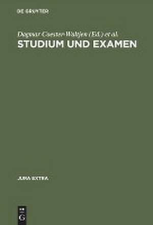 Studium und Examen: mit Beiträgen zur Anfertigung von Klausuren und Hausarbeiten, zu Studiengang und Examen, zu BAföG de Hans-Uwe Erichsen