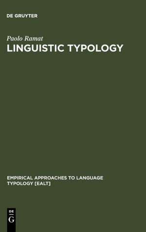 Linguistic Typology de Paolo Ramat