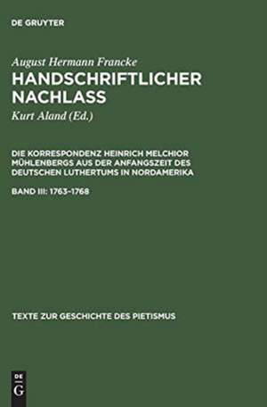1763-1768 de August Hermann Francke