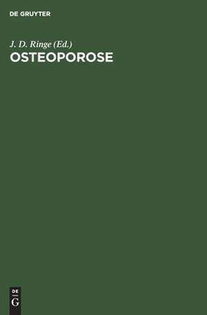 Osteoporose: Pathogenese, Diagnostik und Therapiemöglichkeiten de Malte Bühring