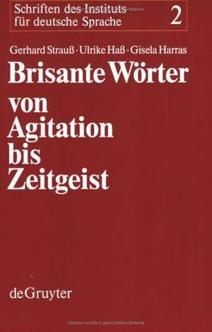 Brisante Wörter von Agitation bis Zeitgeist: Ein Lexikon zum öffentlichen Sprachgebrauch de Gerhard Strauß