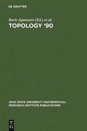 Topology '90 de Boris N. Apanasov