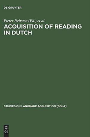 Acquisition of Reading in Dutch de Pieter Reitsma