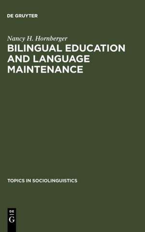 Bilingual Education and Language Maintenance: A Southern Peruvian Quechua Case de Nancy H. Hornberger