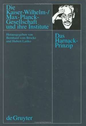 Das Harnack-Prinzip de Bernhard vom Brocke