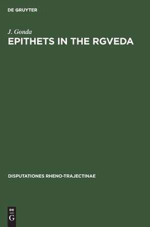 Epithets in the Rgveda de J. Gonda