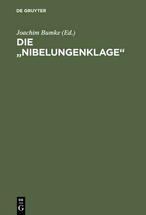 Die „Nibelungenklage“: Synoptische Ausgabe aller vier Fassungen de Joachim Bumke