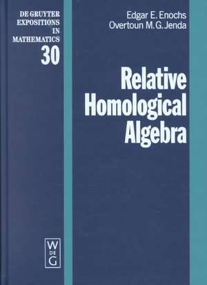 Relative Homological Algebra de Edgar E. Enochs