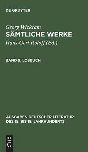 Losbuch de Georg Wickram