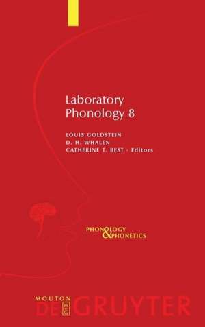 Laboratory Phonology 8 de Louis Goldstein