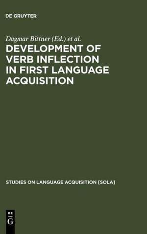 Development of Verb Inflection in First Language Acquisition: A Cross-Linguistic Perspective de Dagmar Bittner