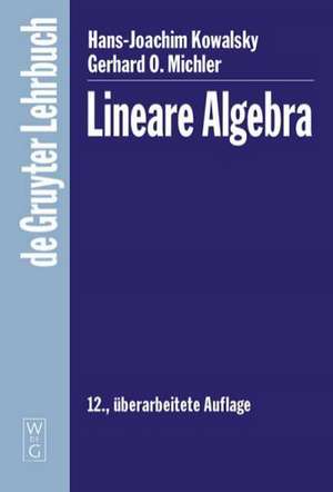 Lineare Algebra de H.-J. Kowalsky